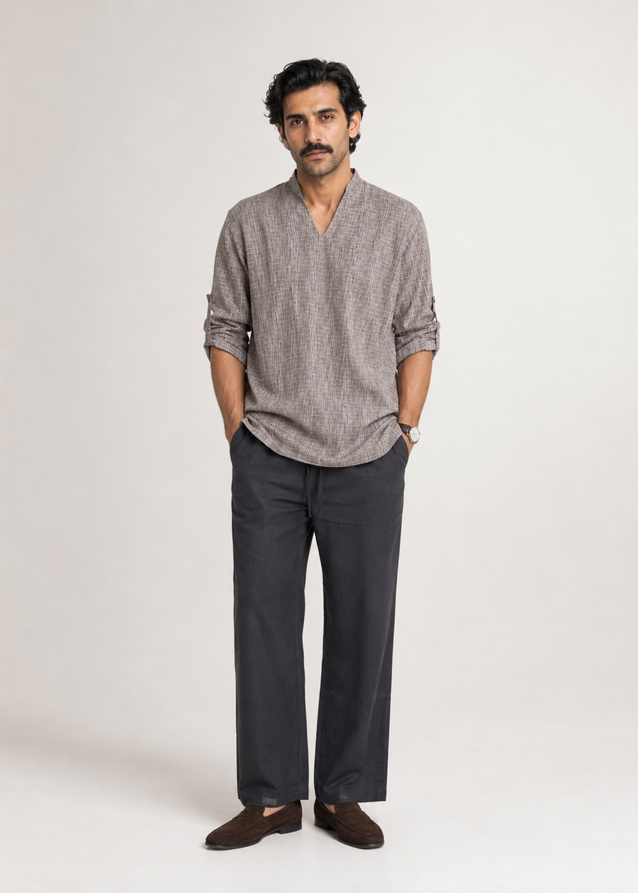 V-Neck Fusion Cord Set