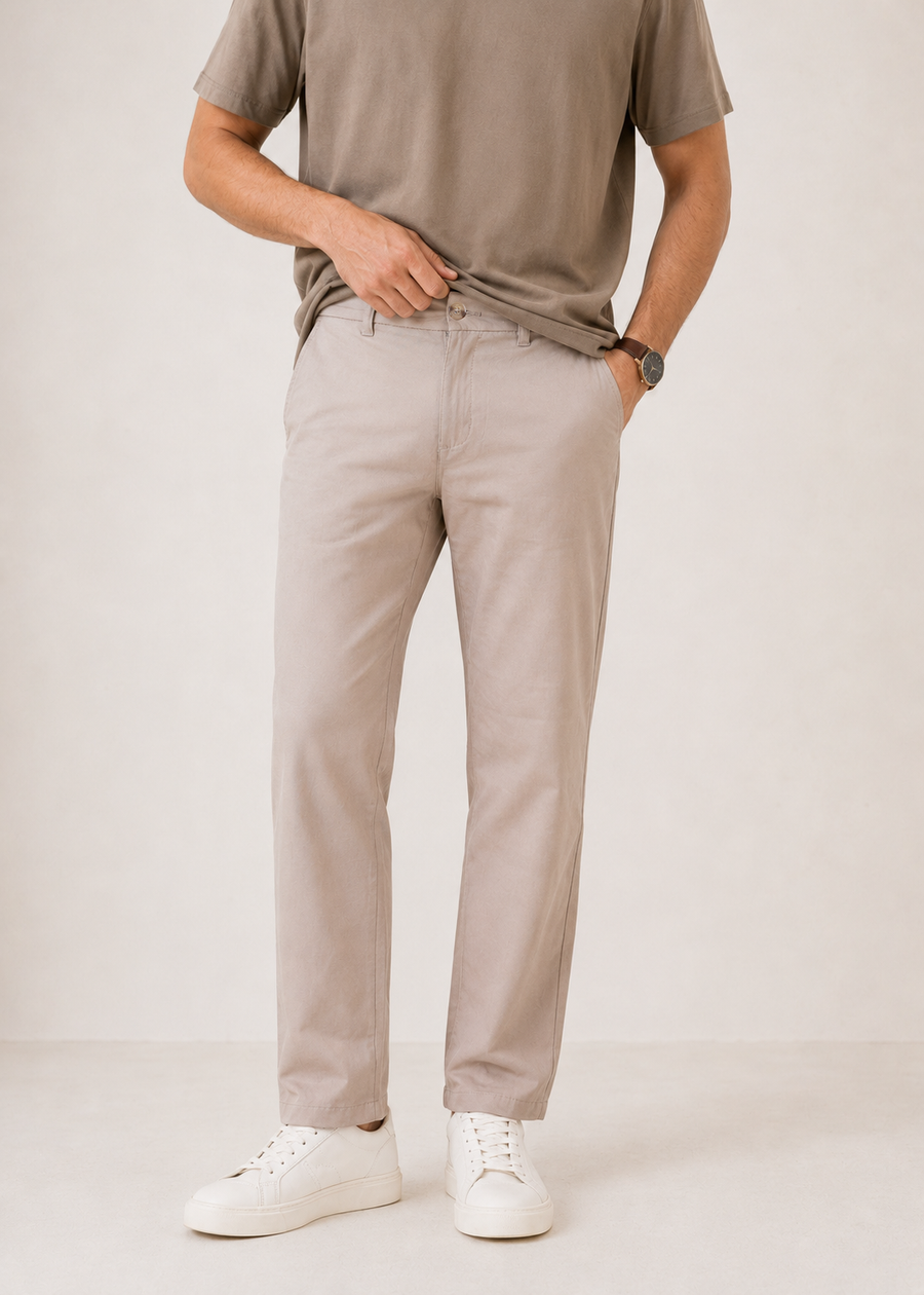 Straight Leg Trousers