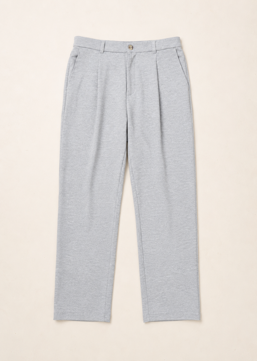 Pleated Knit Pants