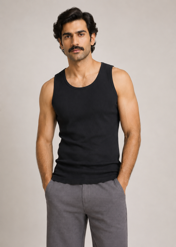 RIBBED TANK TOP