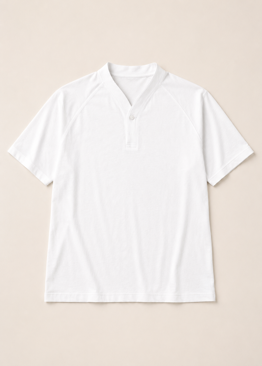 Knit Henley Shirt