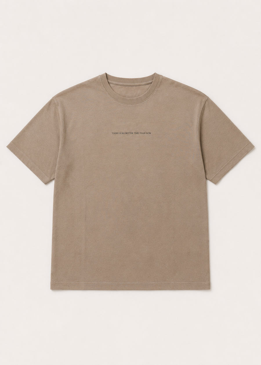 Slogan Crew Neck T-Shirt