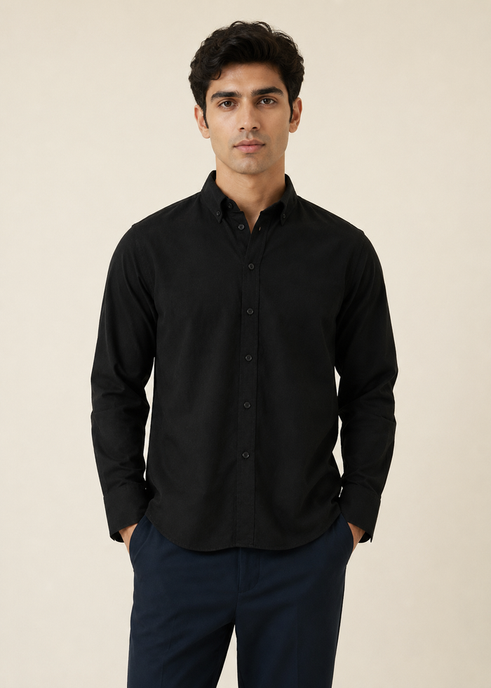 Mens Linen Button Down Shirt