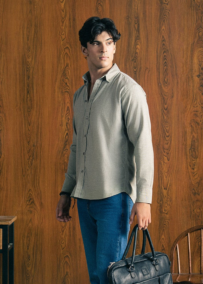 LINEN BUTTON DOWN SHIRT