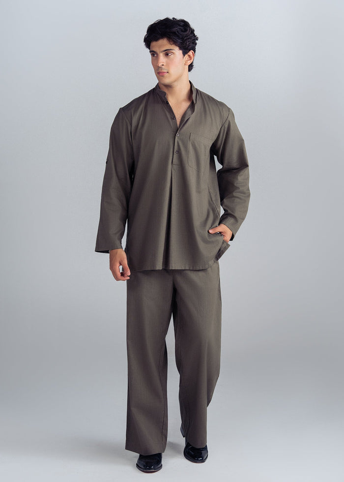 LINEN FUSION CO-ORD SET