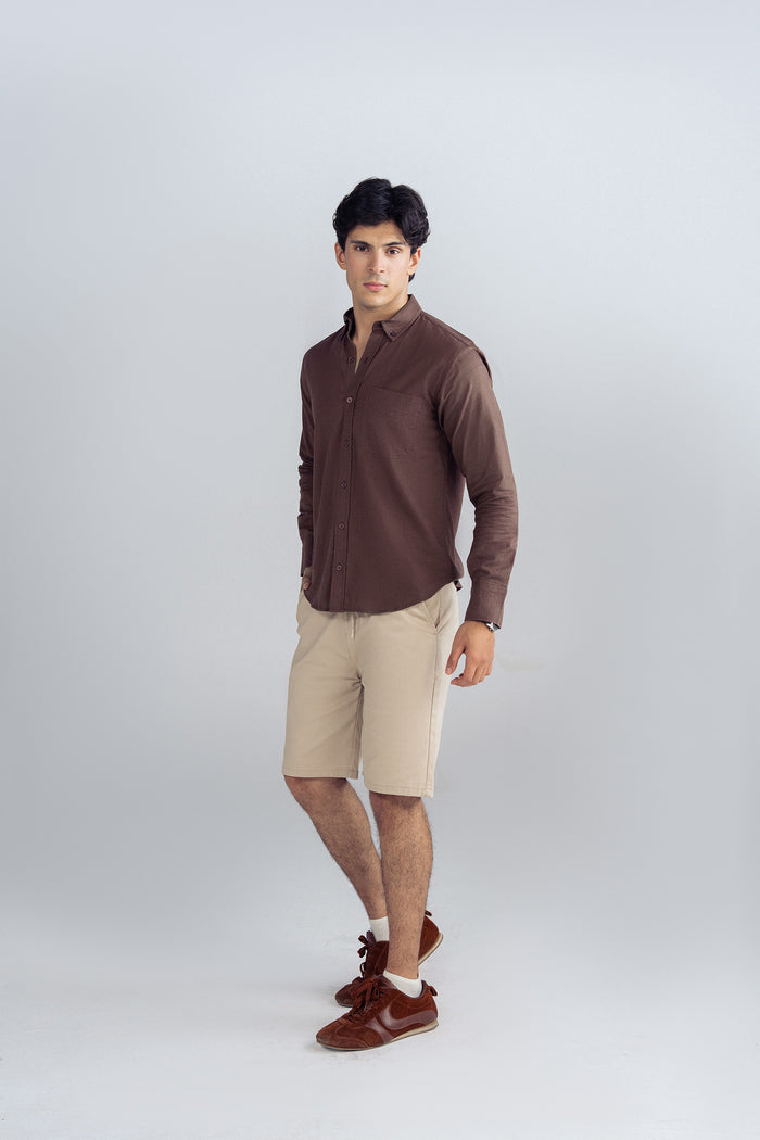 STRAIGHT FIT SHORTS