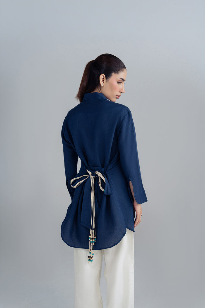 IRISH LINEN BUTTON-DOWN SHIRT