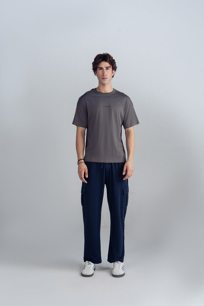 CREW DOUBLE PRINTED TEE