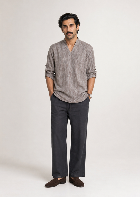 V-Neck Fusion Cord Set