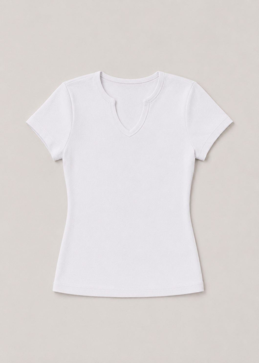 V-Cut Neck Tshirt