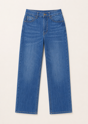 straight leg jeans