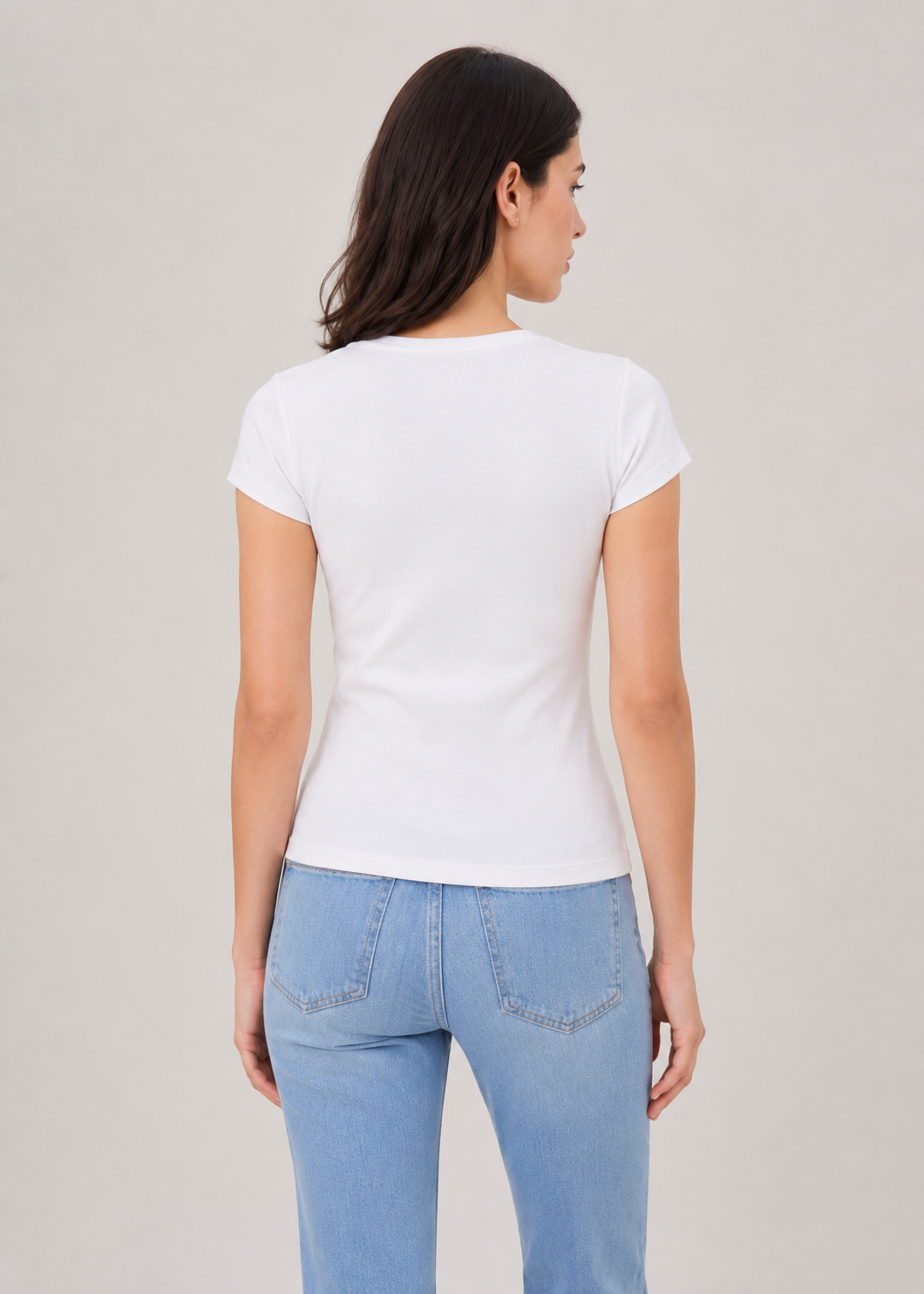 V-Cut Neck Tshirt