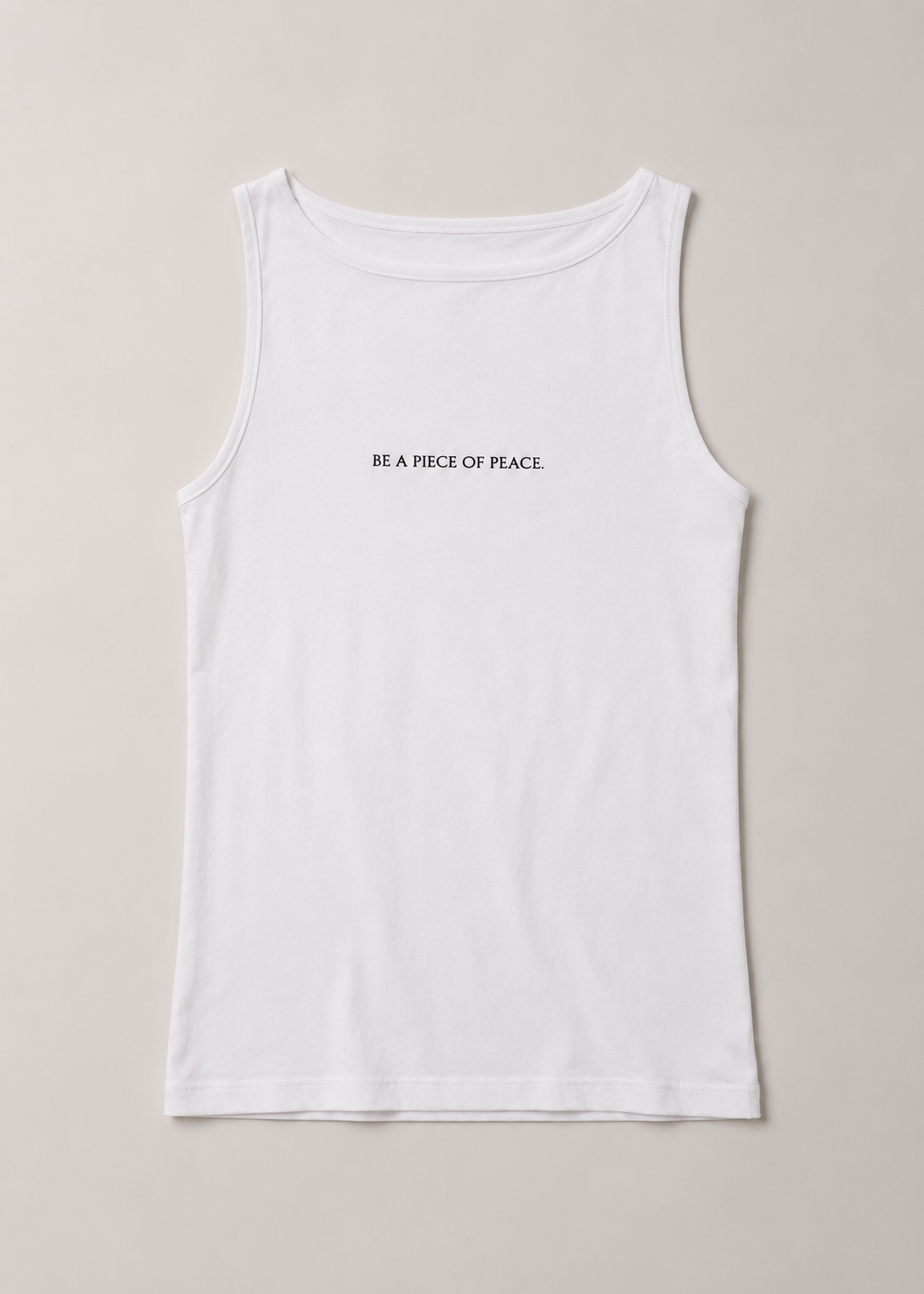 Sleeve sless slogan top
