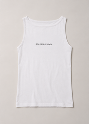 Sleeve sless slogan top