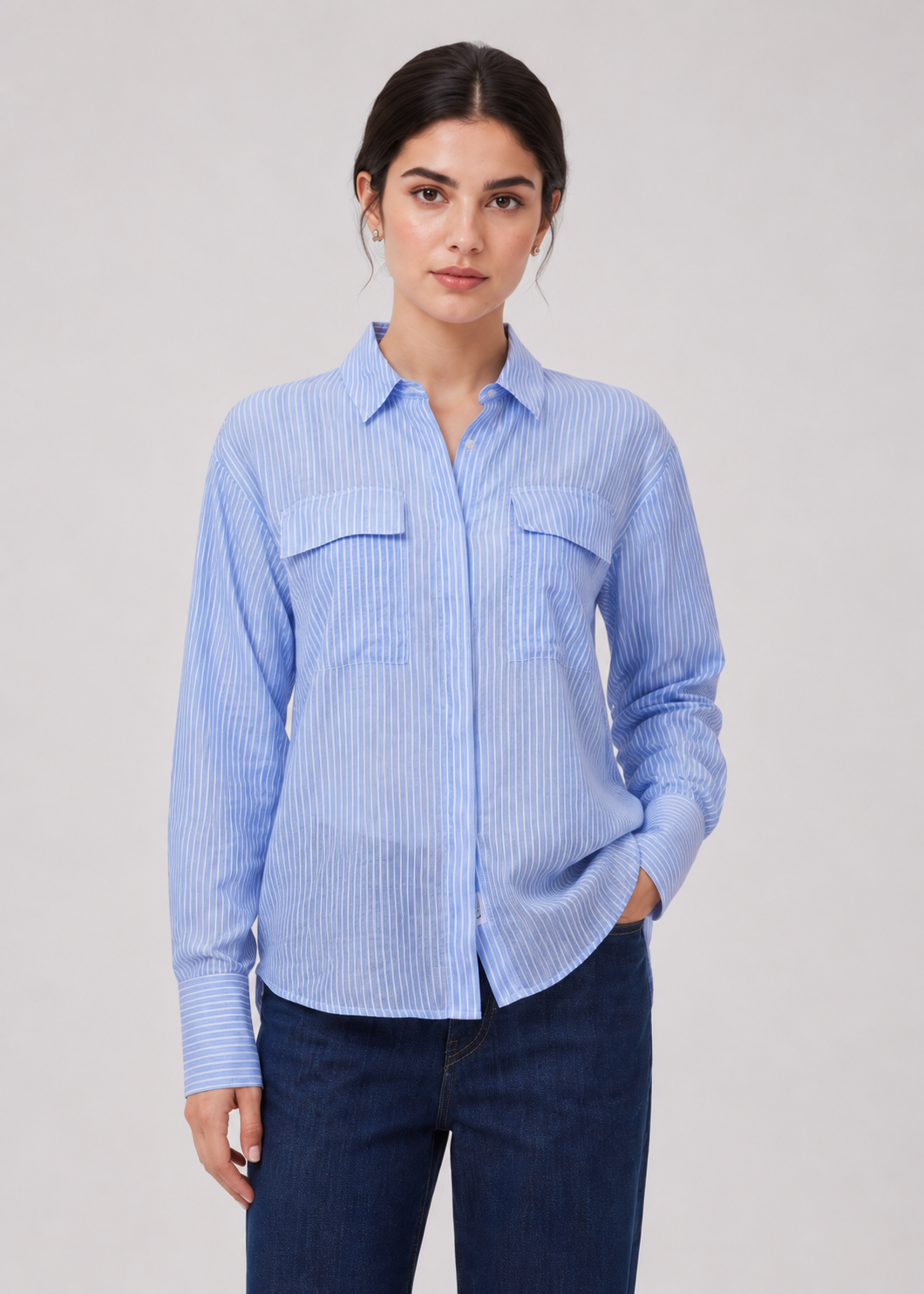 double pocket shirt