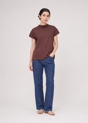 mock neck tshirt