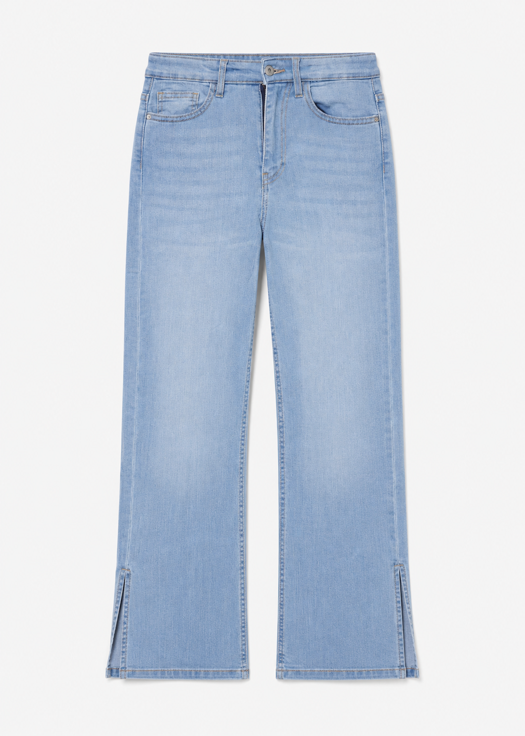 side slit loose jeans - WDJ11SS26