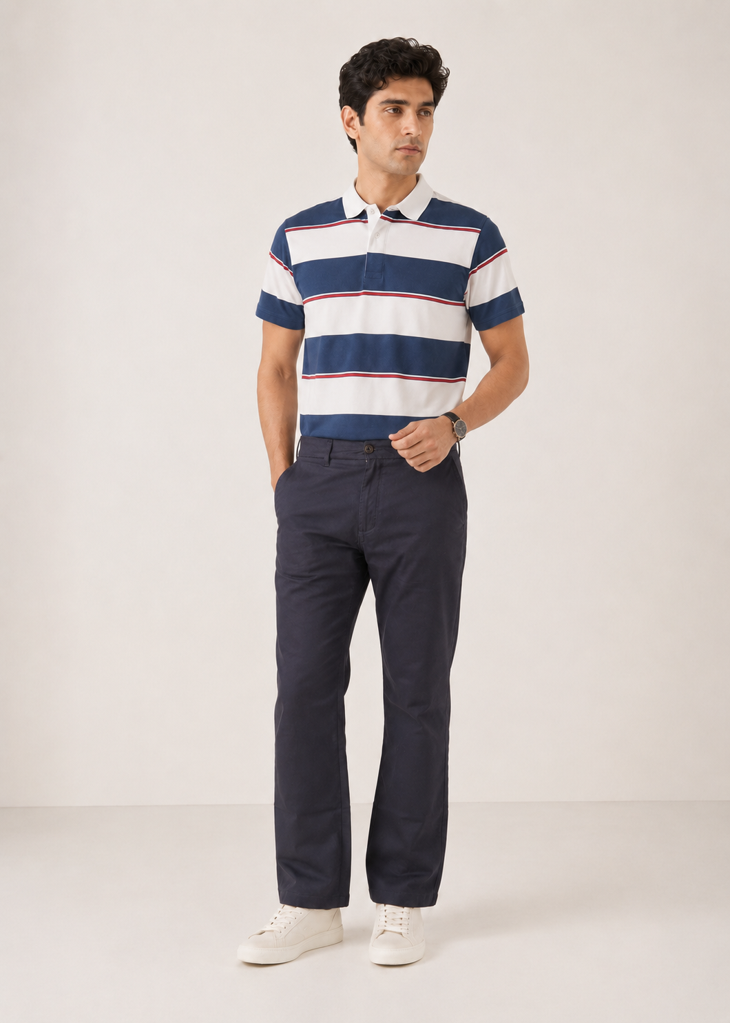 Straight Leg Trousers