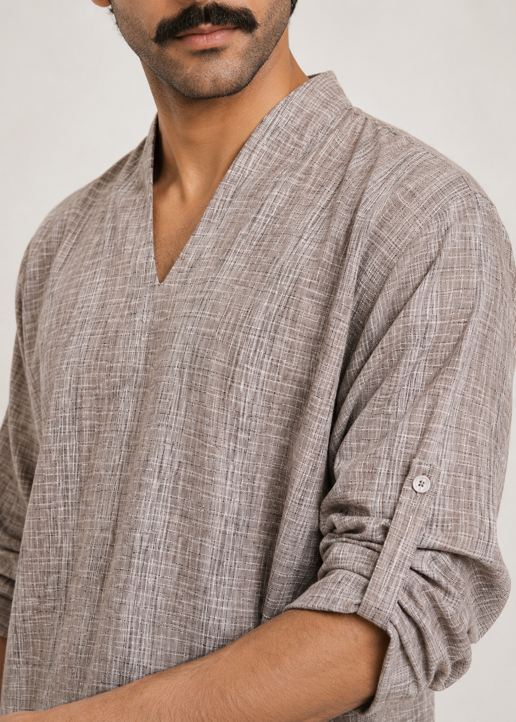 V-Neck Fusion Cord Set