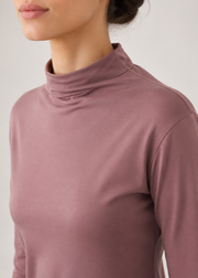 MOCK NECK TOP