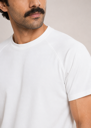 RAGLAN CREW NECK TEE