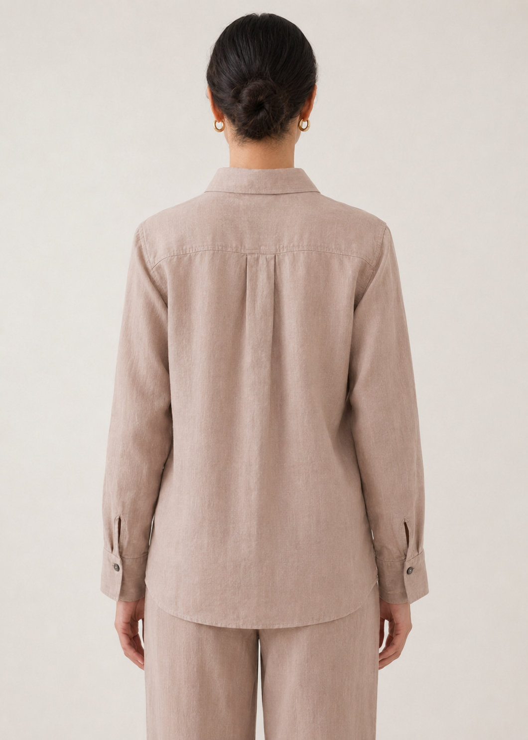 Linen Casual Button Down Co-ord