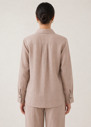Linen Casual Button Down Co-ord