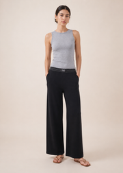 Easy Pull-up Knit Trousers