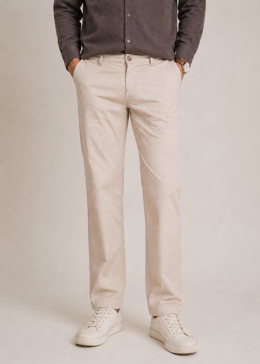 STRAIGHT FIT CHINO