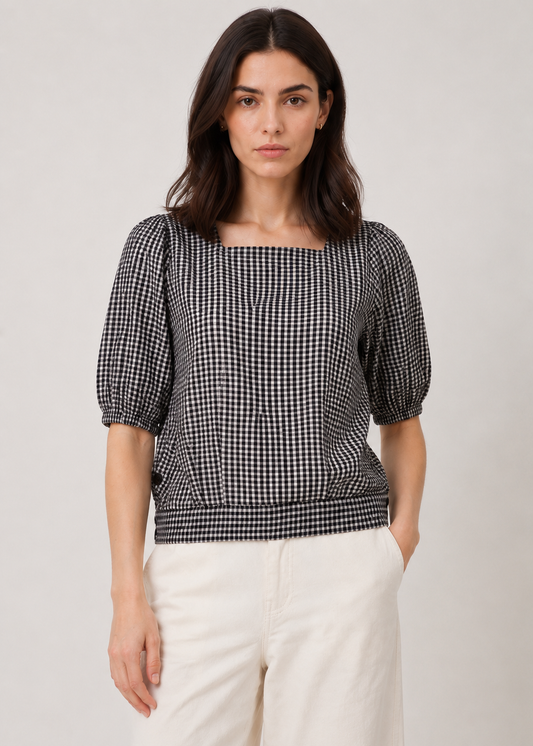 CLASSIC CHECKERED TOP