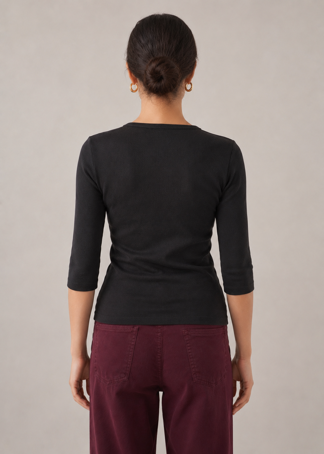 V-Cut Neck Tshirt
