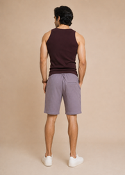 Relaxed Fit Knit Shorts