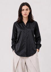 STRETCHY SILK SHIRT