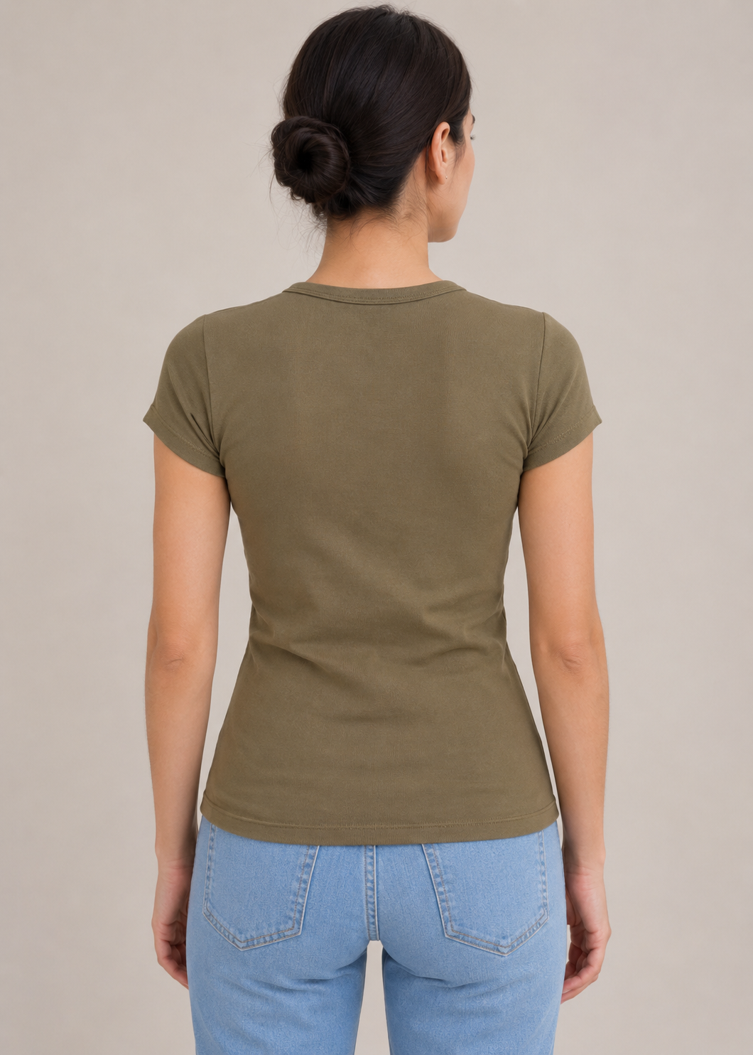 V-Cut Neck Tshirt