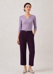 Straight fit knit Trousers
