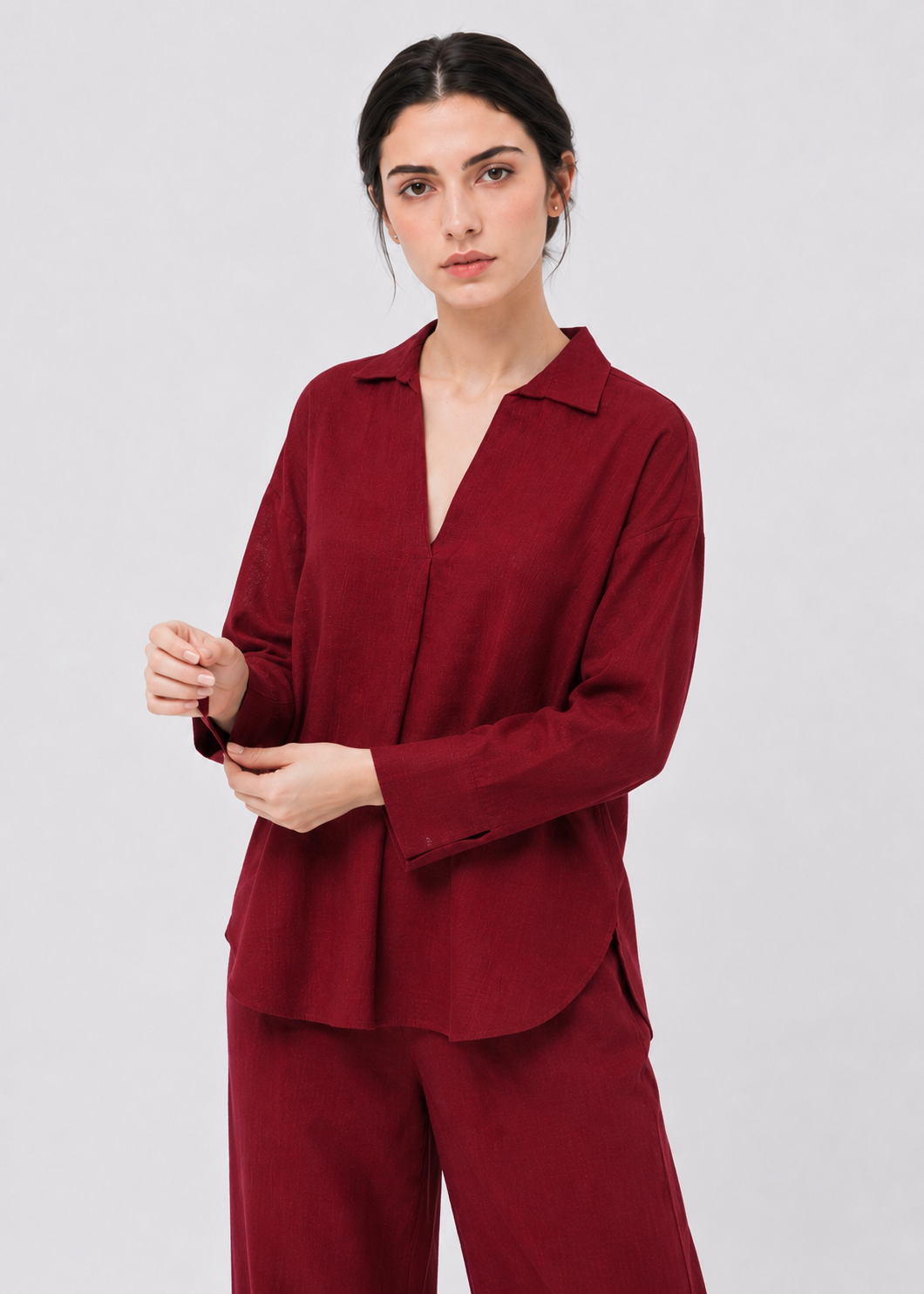Women's Premium Linen Blend Co-Ord