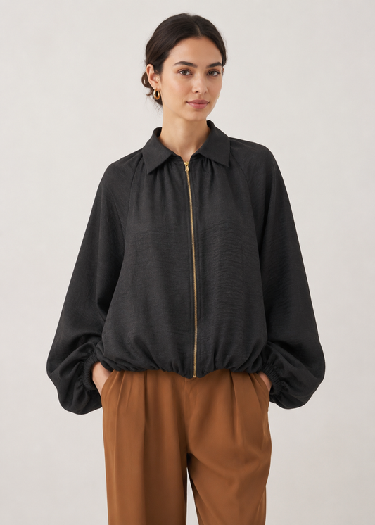 FREESIZE ZIPPER JACKET
