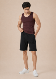 Relaxed Fit Knit Shorts