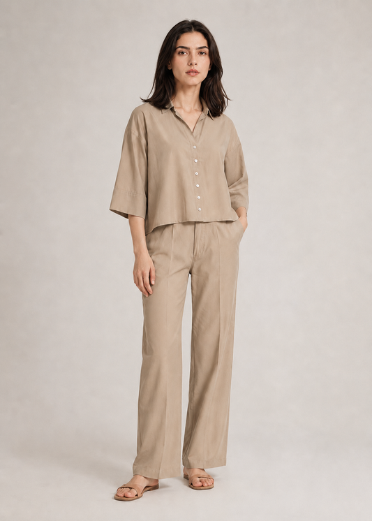 CROPPED STYLE CO-ORD SET