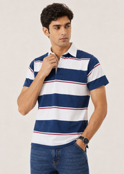 STRIPED POLO SHIRT
