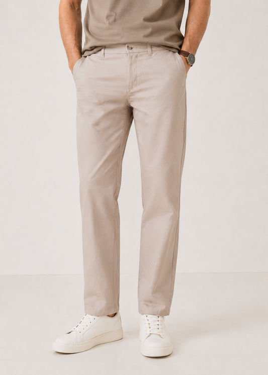 STRAIGHT FIT CHINO