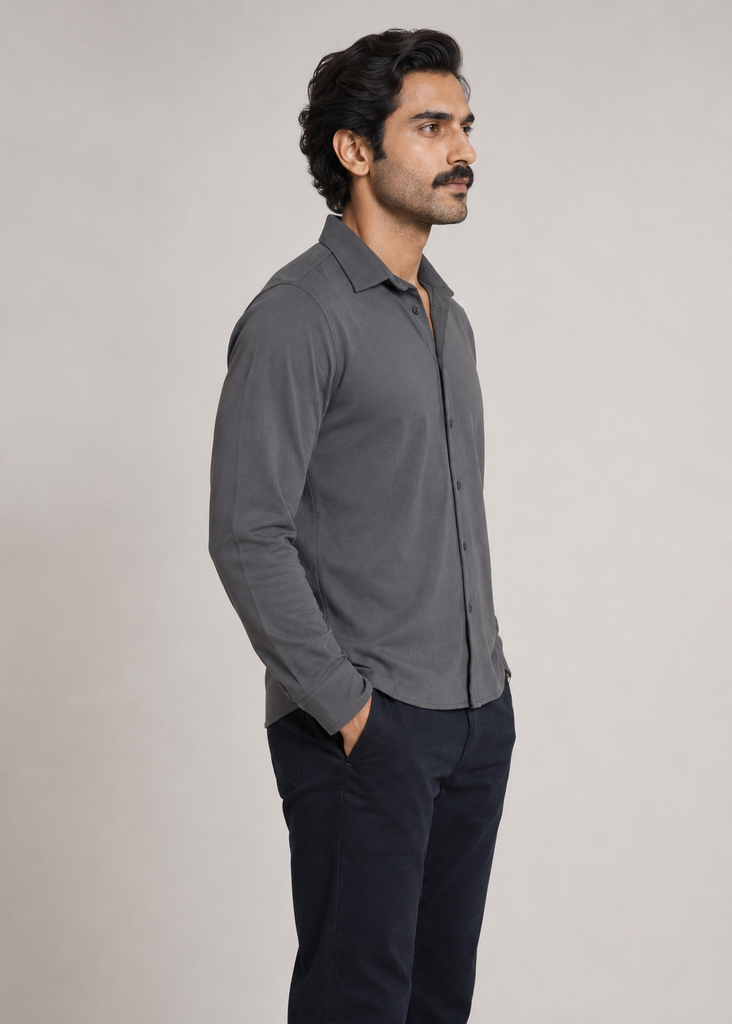 Athleisure Button Down Shirt