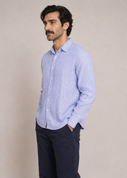 pin stripe linen shirt