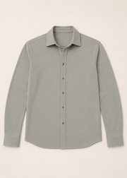 athleisure button down shirt