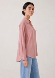Button Down Sleek Shirt - WWS043SS26B