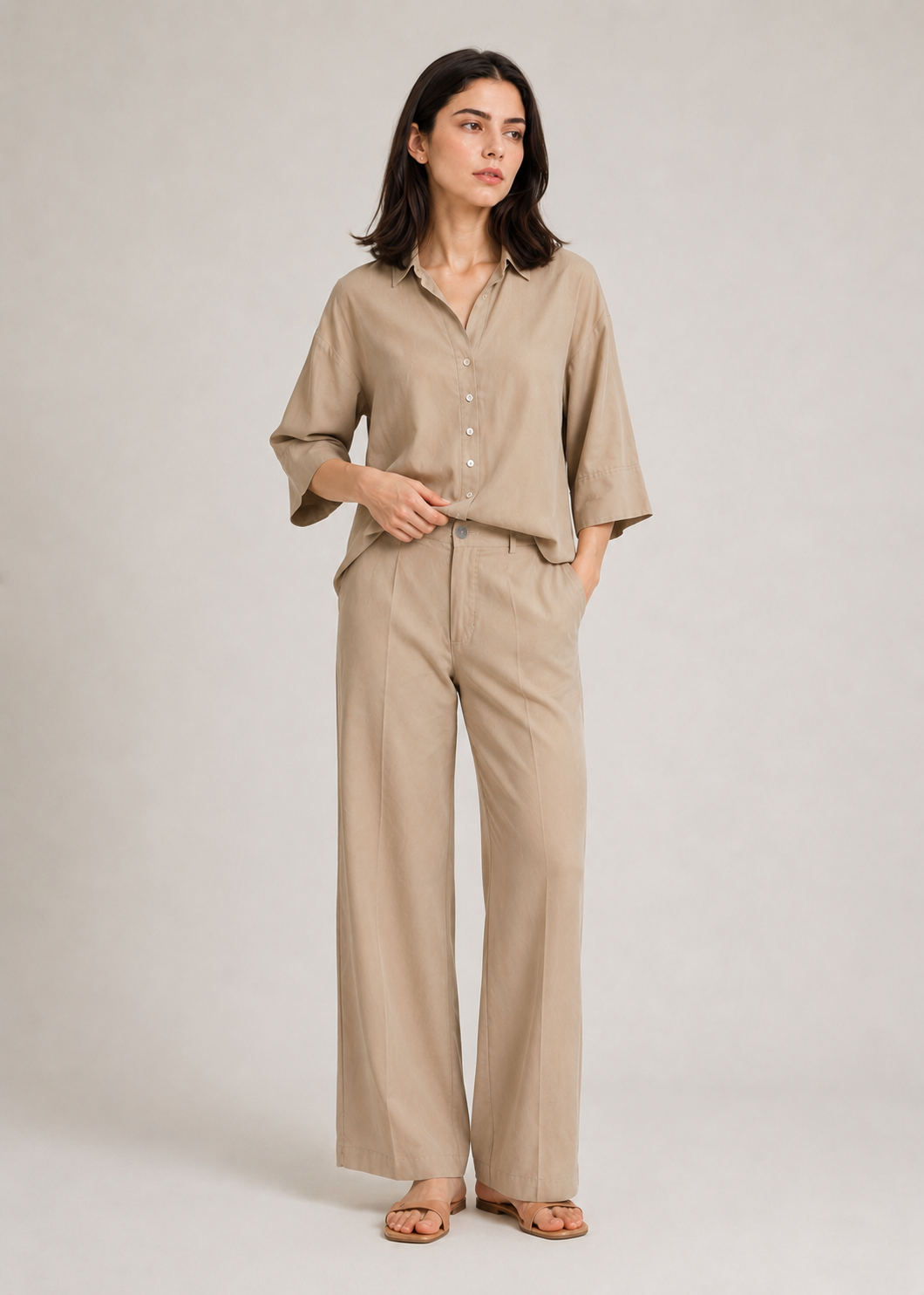 CROPPED STYLE CO-ORD SET