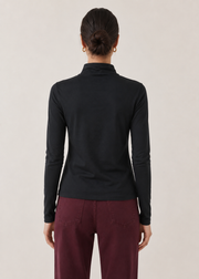 mock neck tshirt