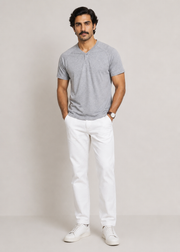 Knit Henley T-Shirt