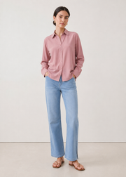 side slit loose jeans - WDJ11SS26