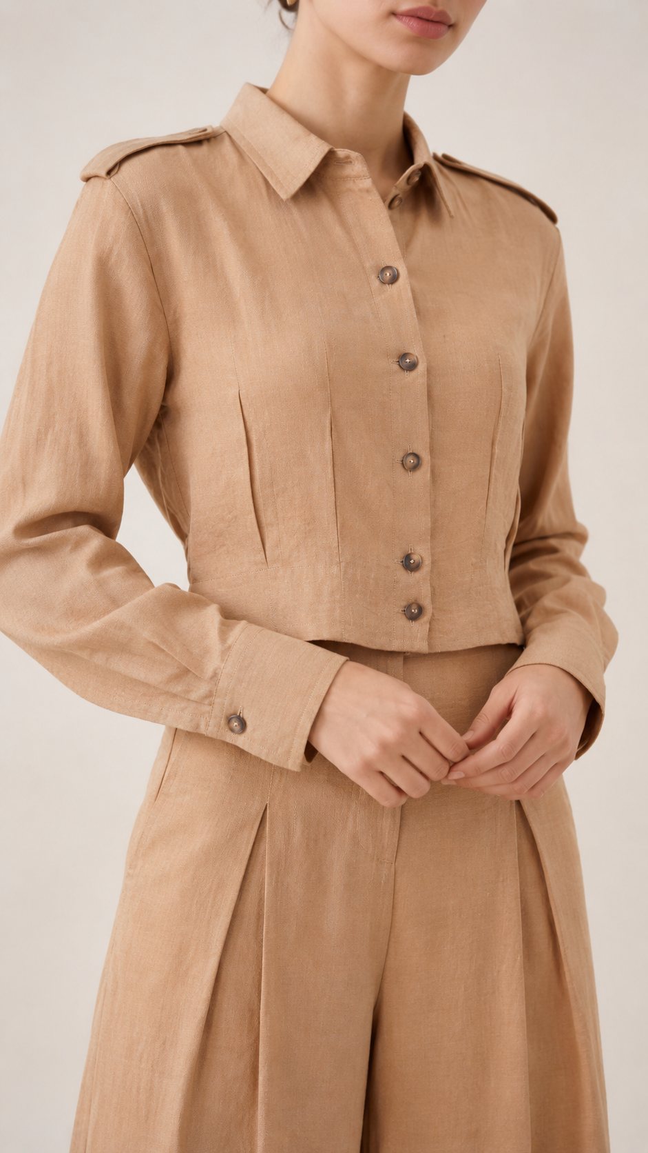 WOVEN CO-ORD SET